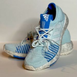 Adidas Pulse Boots HD Blue Silver Gray womens 7